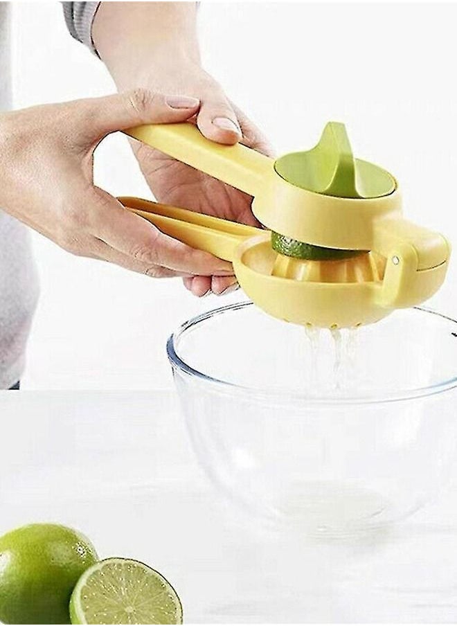 Generic - Lemon Squeezer, Citrus Fruit Press Manual Juicer, Safe Quick Effective Juicing, Max Extraction Manual Citrus Juicer - Image 1