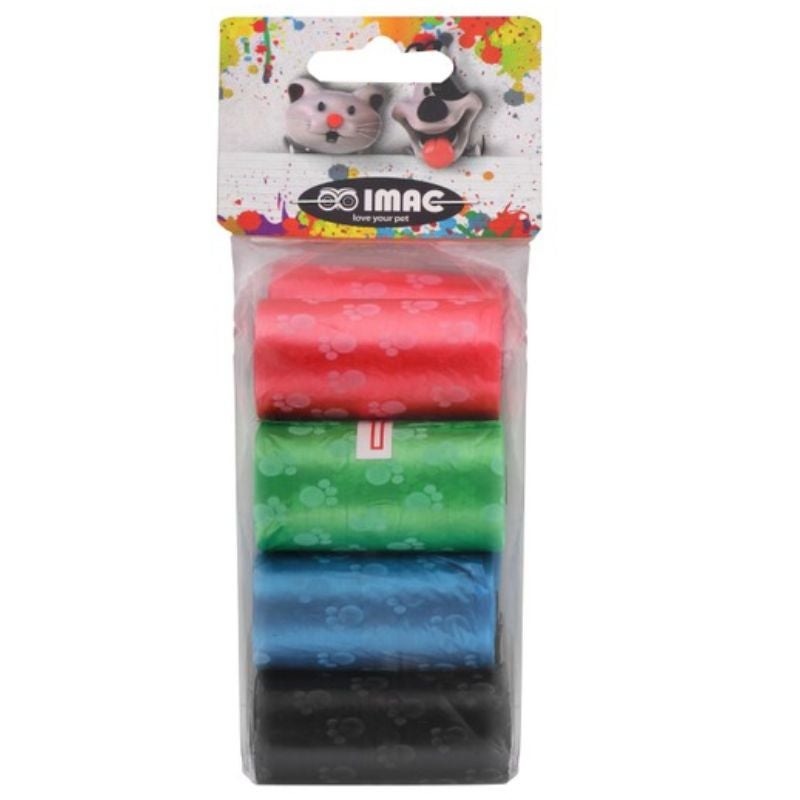 Imac Assorted Pet Poop Refill Bags , 8 x 20 per pack