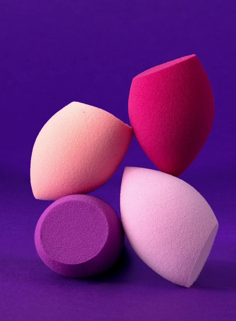 إكزوتك طقم إسفنجات ميني ميركل كومبليكشن – 4 قطع متعددة الألوان - Image 1