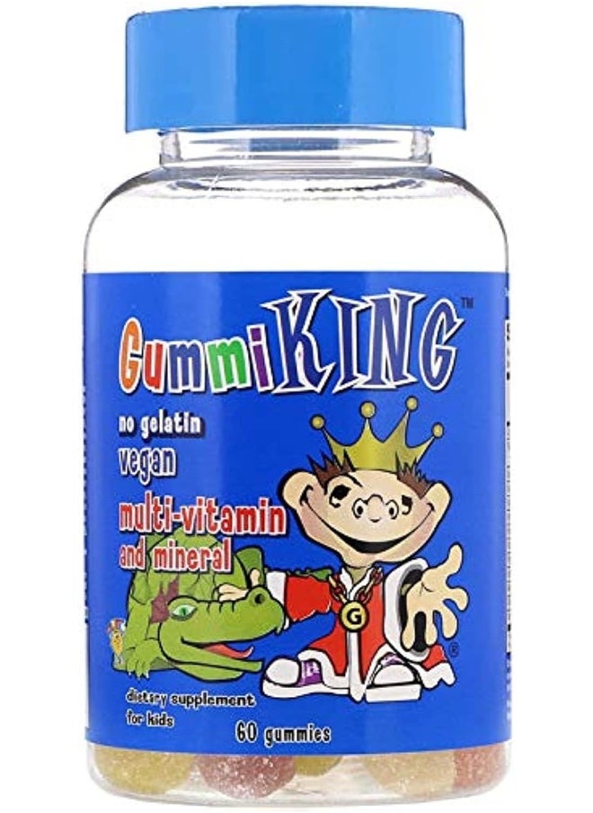 GummiKing - Multi-Vitamin & Mineral, For Kids, 60 Gummies - Image 1