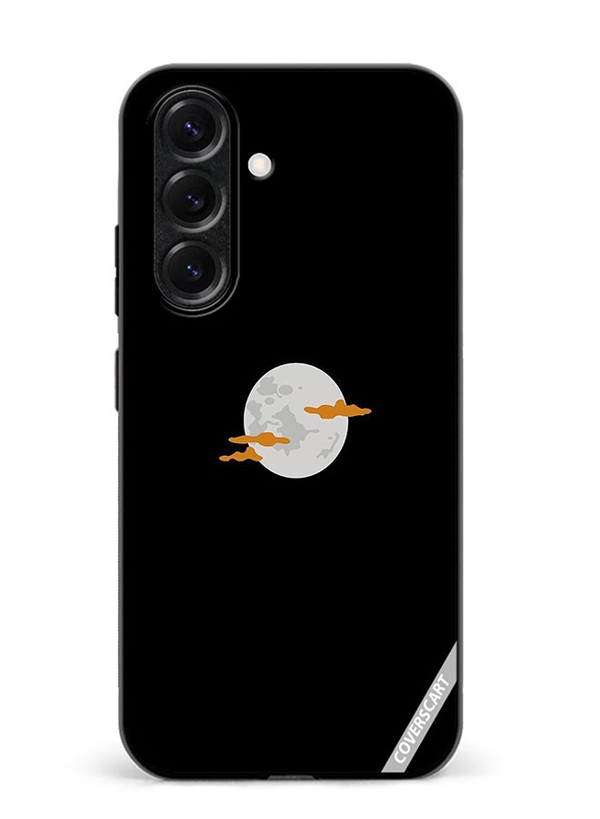 VR CREATIVE Protective Case Cover For Samsung Galaxy S25 Plus Moon Design Multicolour