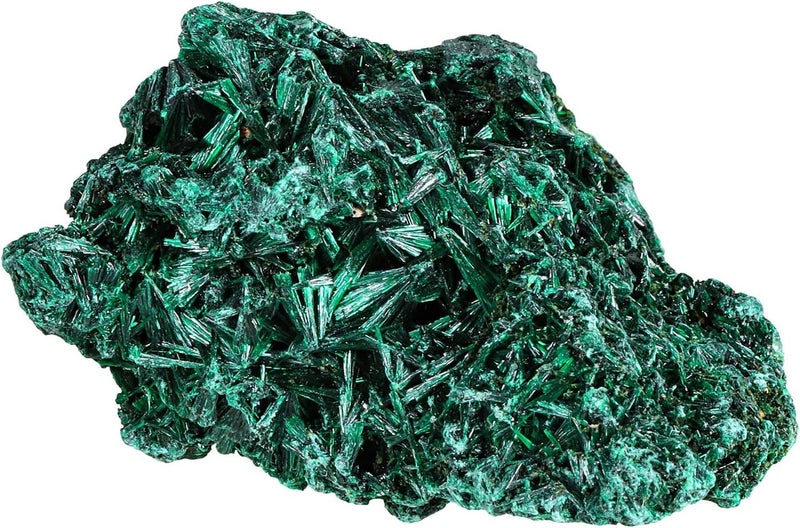 mookaitedecor Natural Malachite Raw Stone Crystal Mineral Specimen Ornament for Reiki Healing Home Decoration, 10-50g