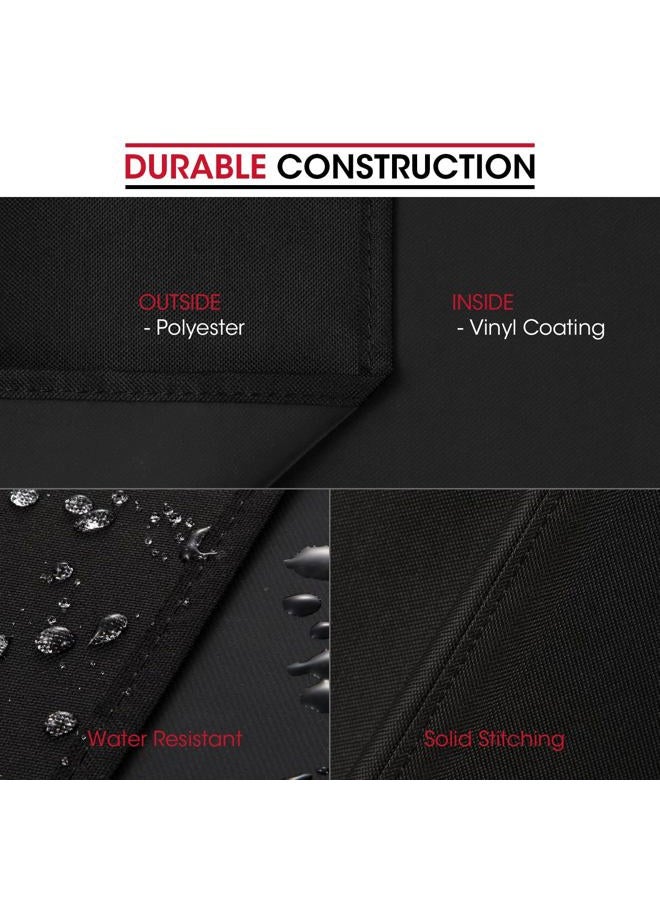Unicook Heavy Duty Waterproof Barbecue Gas Grill Cover, 65-inch BBQ Cover, Special Fade and UV Resistant Material, Durable and Convenient, Fits Grills of Weber Char-Broil Nexgrill Brinkmann and More - Image 5