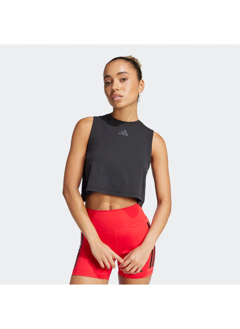 Adidas Power 3 Stripes Boxy Tank Top