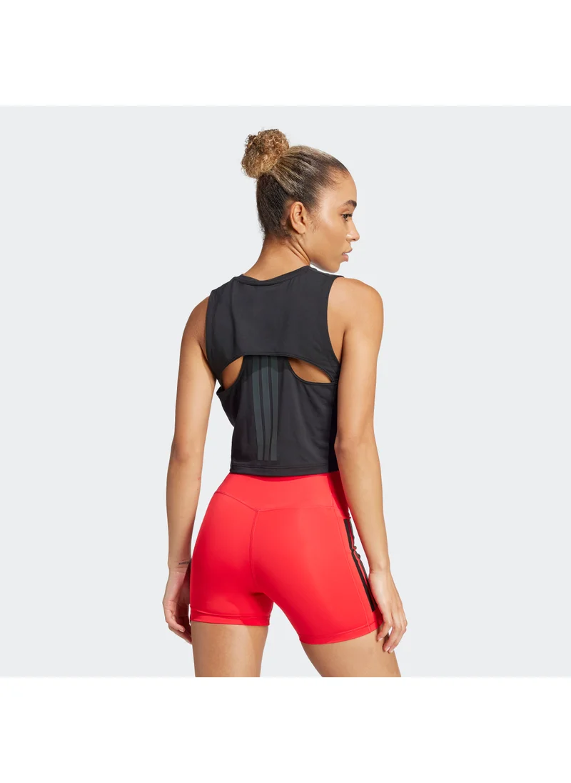Adidas Power 3 Stripes Boxy Tank Top