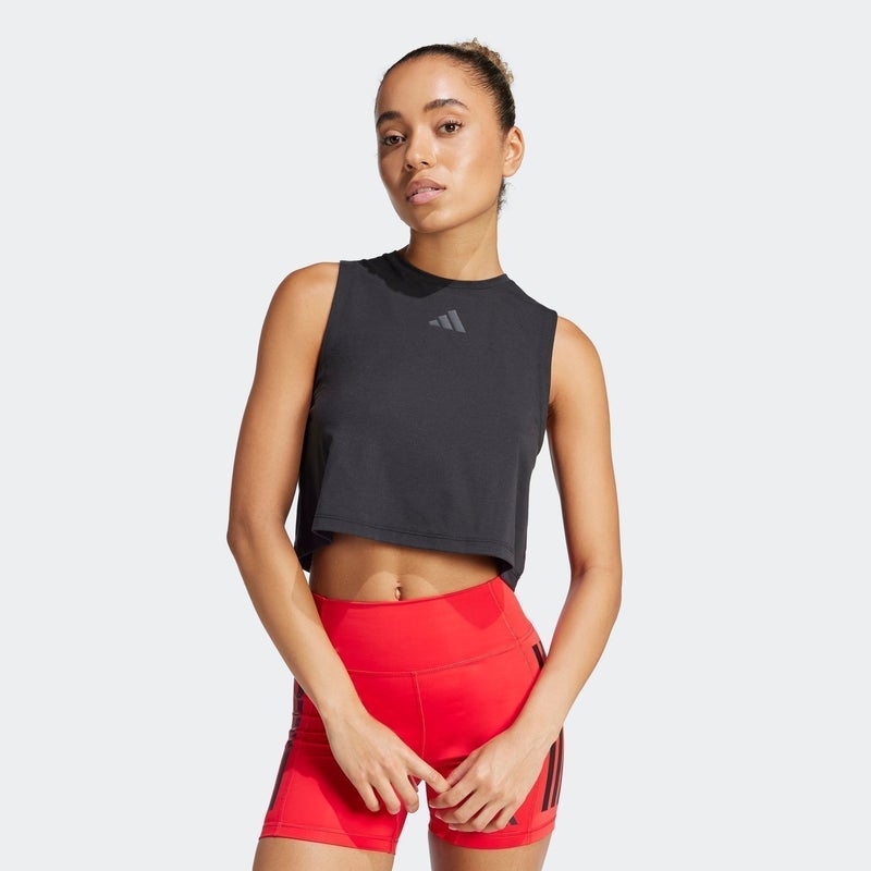 Adidas Power 3 Stripes Boxy Tank Top - Image 1