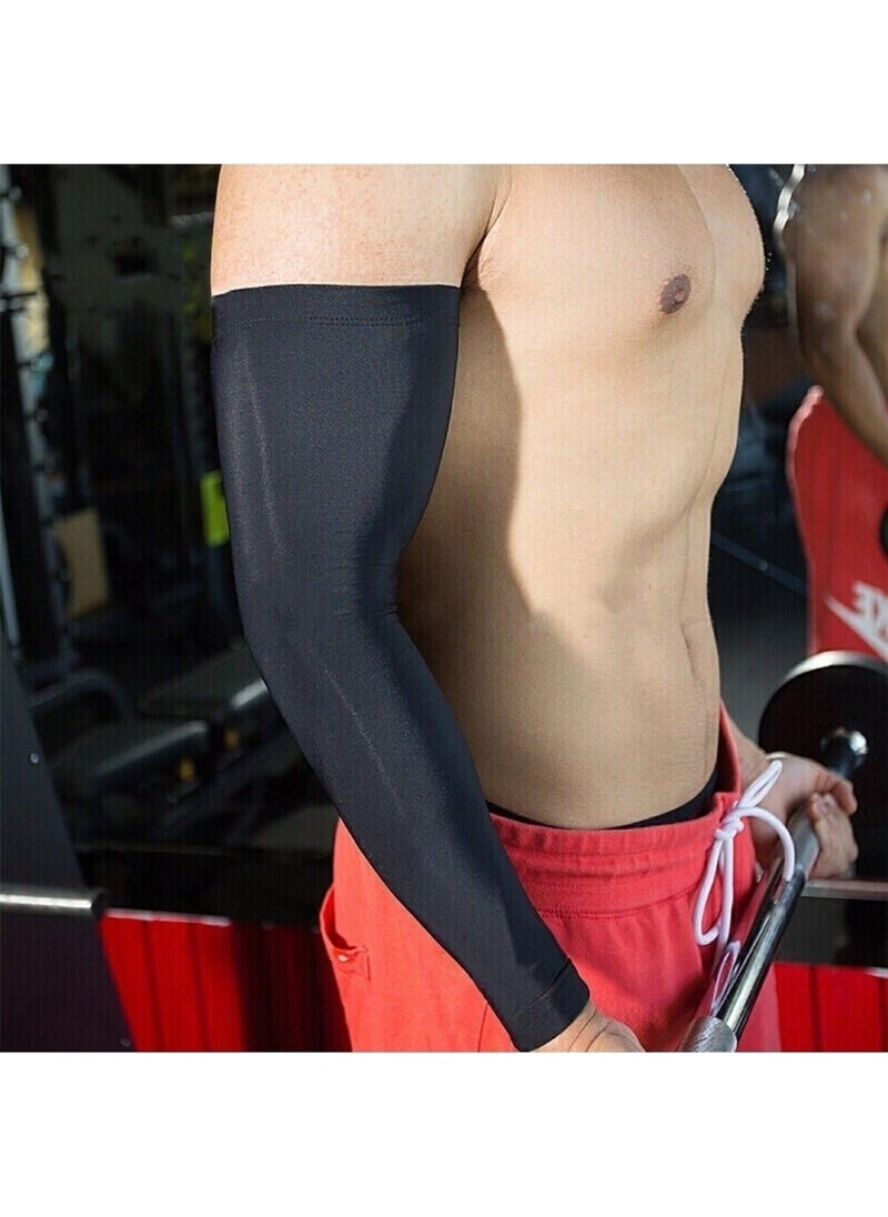 CK Spor سُترة كرة السلة 1 زوج من أكمام ليكرا للرياضيين أكمام كرة السلة  - Image 4