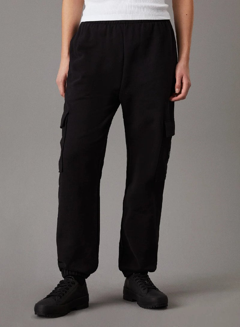 Calvin Klein Jeans Soft Terry Cargo Joggers - Image 1