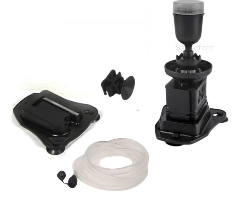 Meridian RS Electrical RS-600LA Submersible Air Pump for Tubs – Black, AC Powered, Quiet with LED Light - Image 3