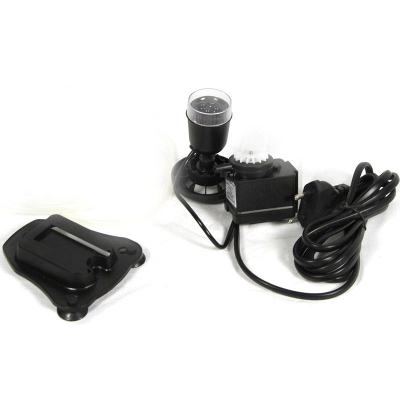 Meridian RS Electrical RS-600LA Submersible Air Pump for Tubs – Black, AC Powered, Quiet with LED Light - Image 1