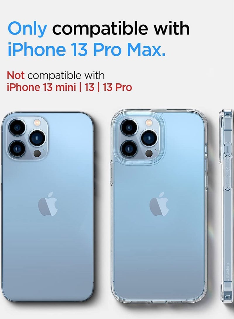 Spigen Ultra Hybrid Case Cover For Apple iPhone 13 Pro Max - Crystal Clear - Image 3
