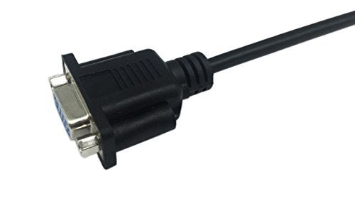 CERRXIAN 1ft VGA SVGA 15 Pin HD15 Female to Female Gender Changer Adapter Extension Video Monitor Cable for PC Laptop TV Porjector（ff） - Image 5