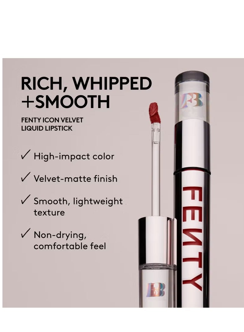 FENTY Fenty Beauty Icon Velvet Liquid Lipstick - Fashion Fiend - Image 4