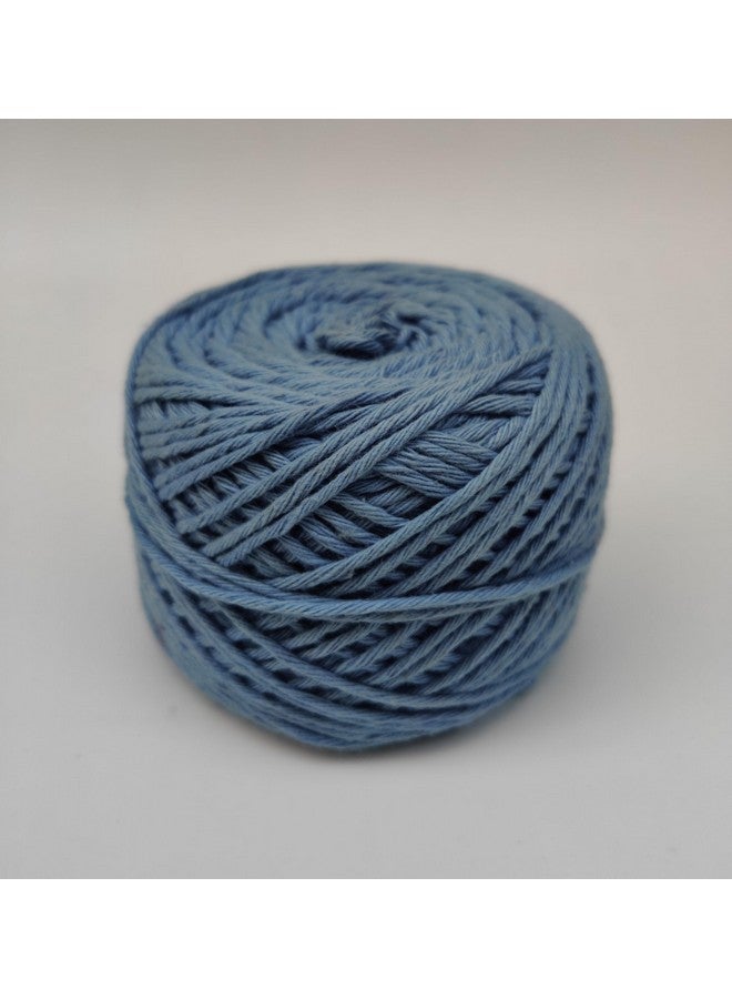 Prapti Handicrafts Prapti handicrafts 8 ply Cotton Yarn Baby Soft Materials for Knitting,Crochet,Macrame,DIY Craft 100 gm Ball - Image 2