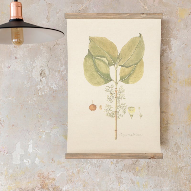 2pcs Green Leaf Wall Art Painting Green Plant Wall Painting Hanging Picture - Image 3