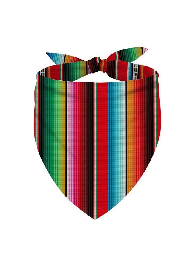 Pudodo Cinco de Mayo Dog Bandana Mexican Fiesta Triangle Dog Scarf Adjustable Accessories for Small Medium Dogs Cats Pets - Image 1
