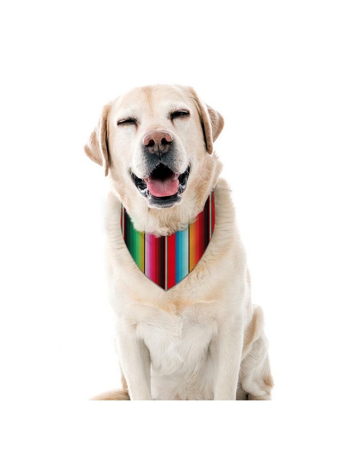 Pudodo Cinco de Mayo Dog Bandana Mexican Fiesta Triangle Dog Scarf Adjustable Accessories for Small Medium Dogs Cats Pets - Image 3
