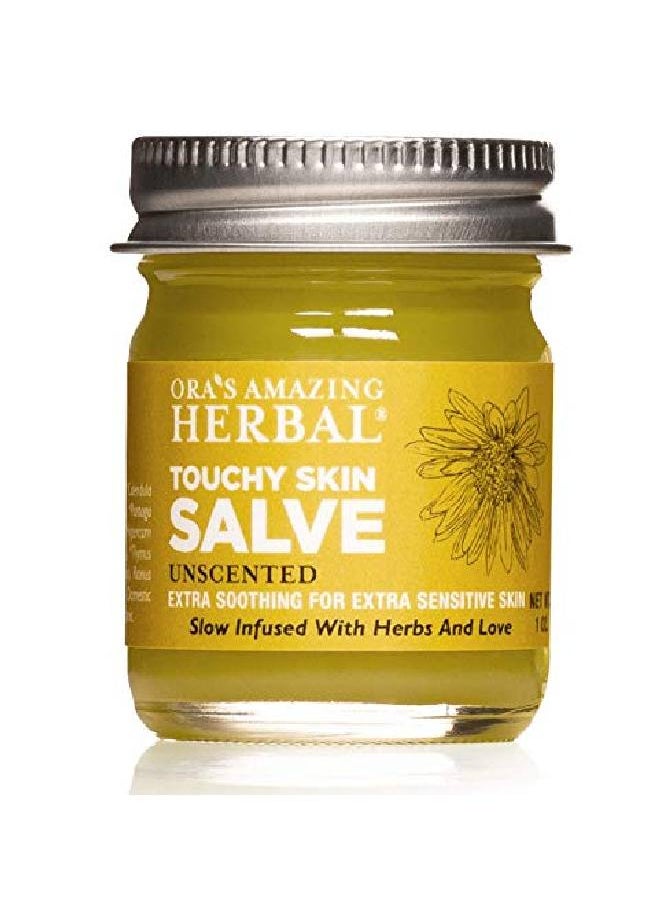 Ora's Amazing Herbal - مرهم تاتشي سكين، كريم الإكزيما، علاج الإكزيما للكبار والصغار، كريم الآذريون، التهاب الجلد، جفاف اليدين، البشرة، المفاصل، الكعبين، مرهم الآذريون، أوراس أميزنج هيربال - Image 1