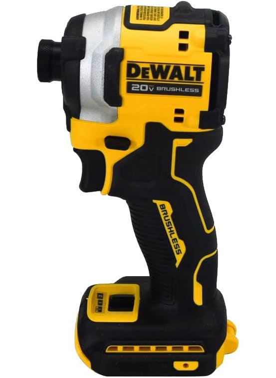 DEWALT DeWalt ATOMIC 20V MAX Brushless Cordless Compact 025Inch Impact Driver Tool with Variable 3Speed Trigger Black and Yellow  - Image 1