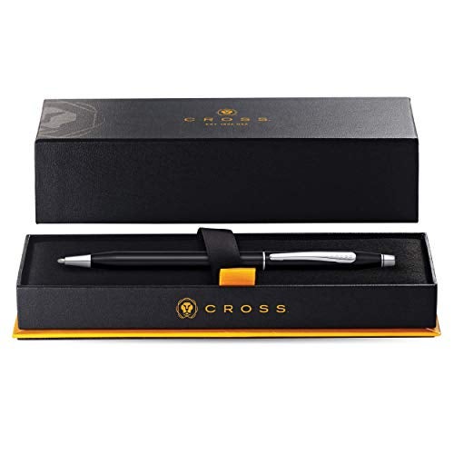 Cross Classic Century Refillable Gel Ink Rollerball Pen, Fine Rollerball, Includes Premium Gift Box - Black Lacquer - Image 3