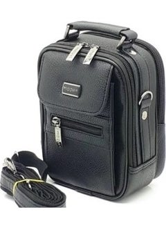 MODA Fashion Men's Handbag Hand And Shoulder Bag With Case 49black  - Image 2