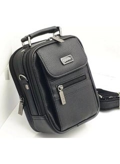 MODA Fashion Men's Handbag Hand And Shoulder Bag With Case 49black  - Image 5