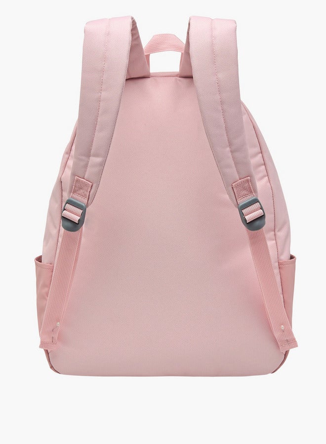 Girls Logo Print School Backpack with Pencil Pouch - 46x38x15 cm