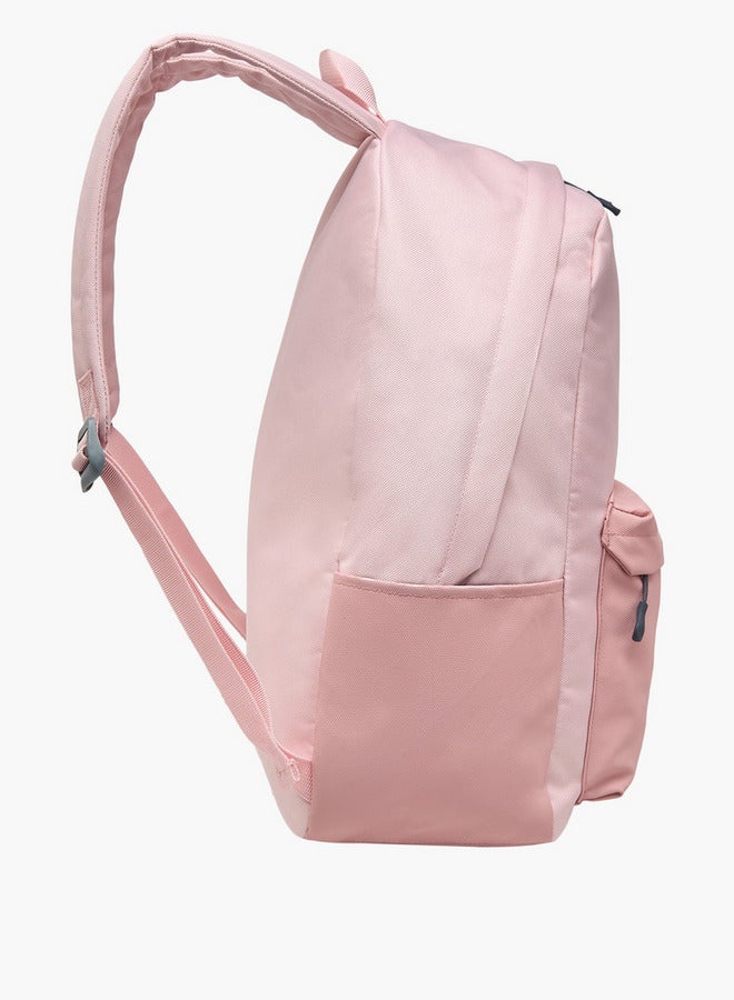 Girls Logo Print School Backpack with Pencil Pouch - 46x38x15 cm