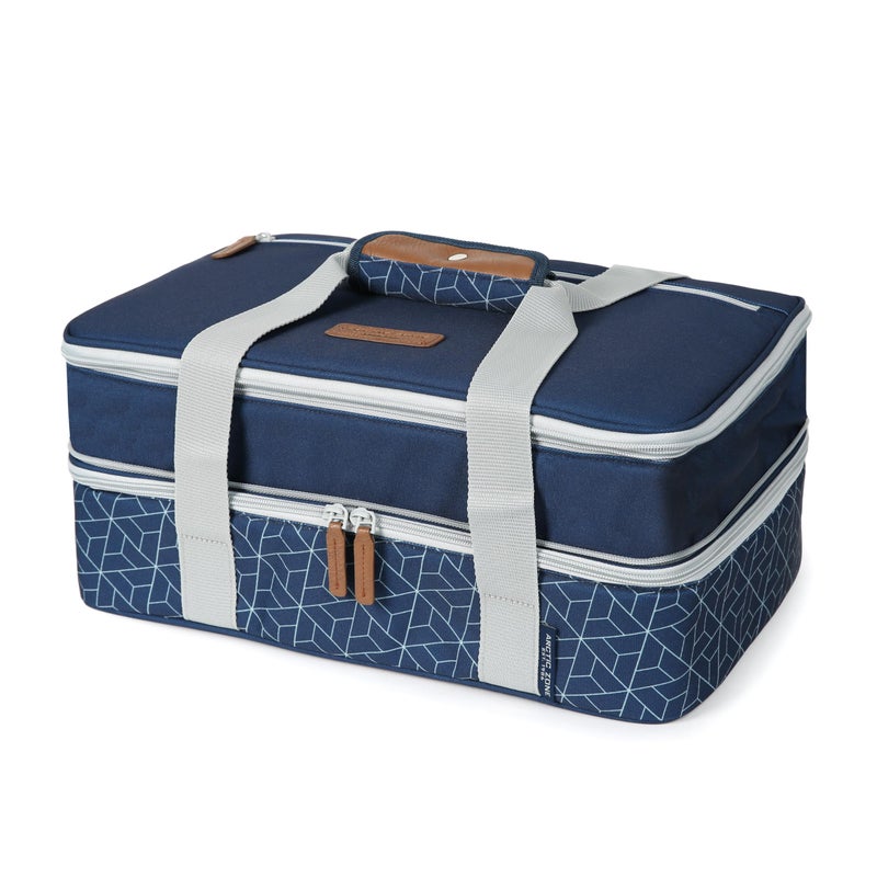 Arctic Zone Expandable Insulated Food Carrier Navy