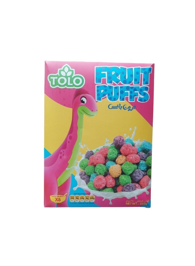 TOLO Fruit Puffs - 250 grams