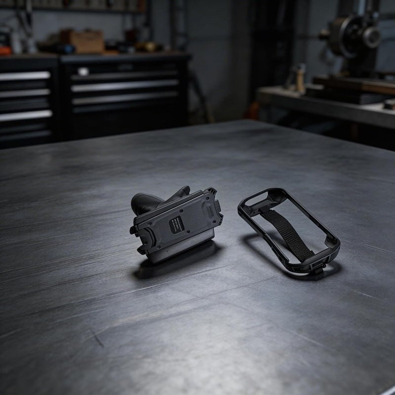POS Scanner Handle and Protective Cover for Zebra TC51 TC52 TC56 TC57 Series with ABS Impact-Resistant Case and Non-Slip Grip for Warehouse Inventory and Logistics Operations - Image 4