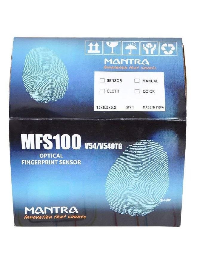 MFS - MANTRA MFS100 v54 OTG with RD Service 1 Year (Black) - Image 1