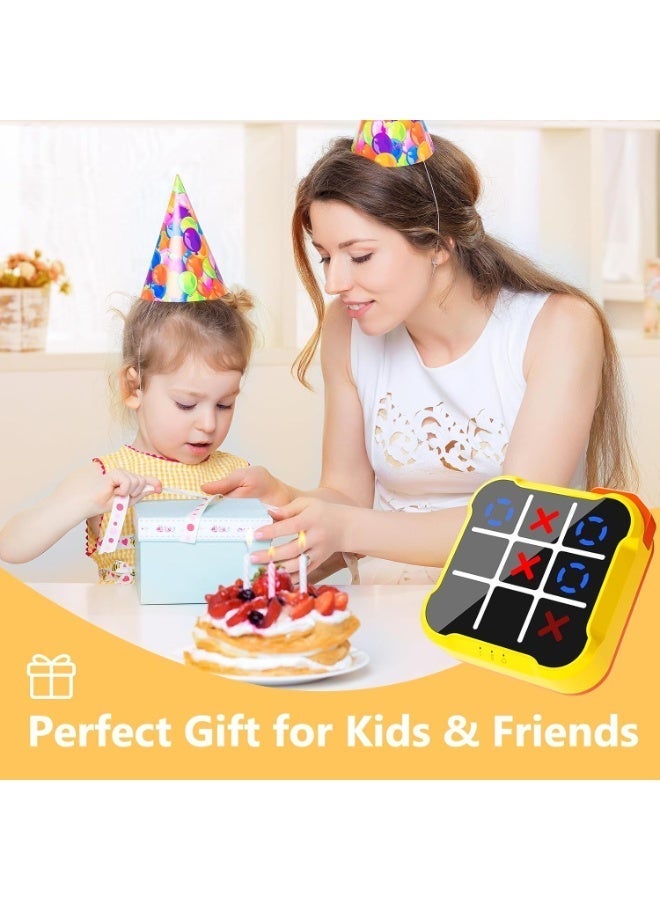 Eworld 3-in-1 Electronic Tic Tac Toe Game Console –  Tic-Tac-Toe-Single Player, Infinite Tic-Tac-Toe Game-Double Players, Memory Flash, and Whack-a-Mole, Handheld Puzzle & Travel Game for Kids & Adults - Image 4