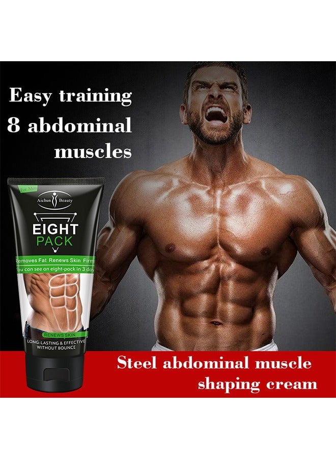 AICHUN Abdominal Muscle Cream, Slimming Fat Burning Cream For Belly, Waist And Buttocks, Slimming Cream That Burns Fat And Moisturizing Firming And Slimming Goodbye Cellulite, Sweat Cream For Men - Image 5