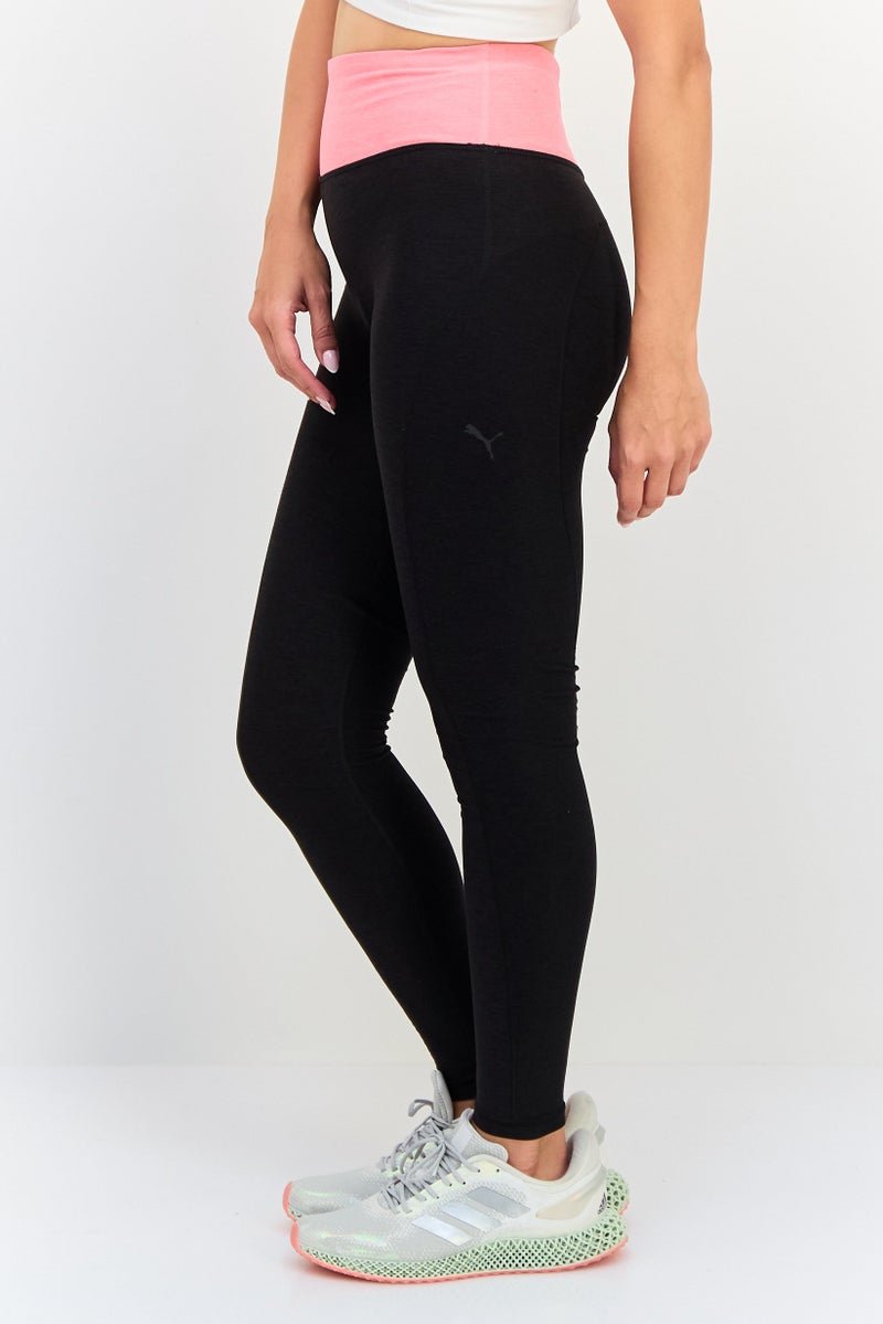 PUMA Women Sportswear Fit Brand Logo 7/8 Training Tights, Black - Image 2