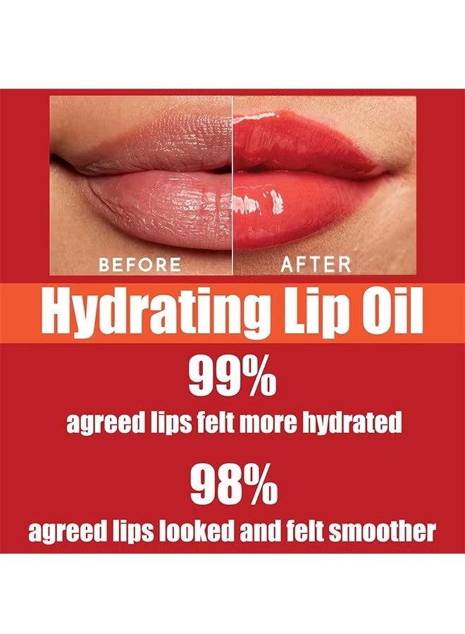 أكس أن أكس Duck Plump Lip Plumping Lacquer, زيت الشفاه الدهنية الشفاه الزجاج, جليتر شين بريمير الشفاه واضحة سقوط الشفاه لمعان, الصبغة العالية لا لمعان الشفاه اللصق, الشفاه Plumper لمعان جعل الشفاه اكمل - Image 3
