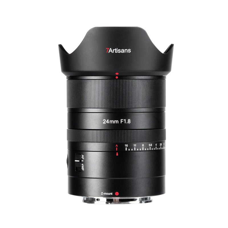 7artisans AutoFocus 24mm F18 Full Frame LensF18 Large ApertureSupport AutomaticManual Compatible for Nikon Z Mount Z9Z8Z7Z72Z6Z62Z63ZfZ5Z5 II Mirrorless Camera - Image 2