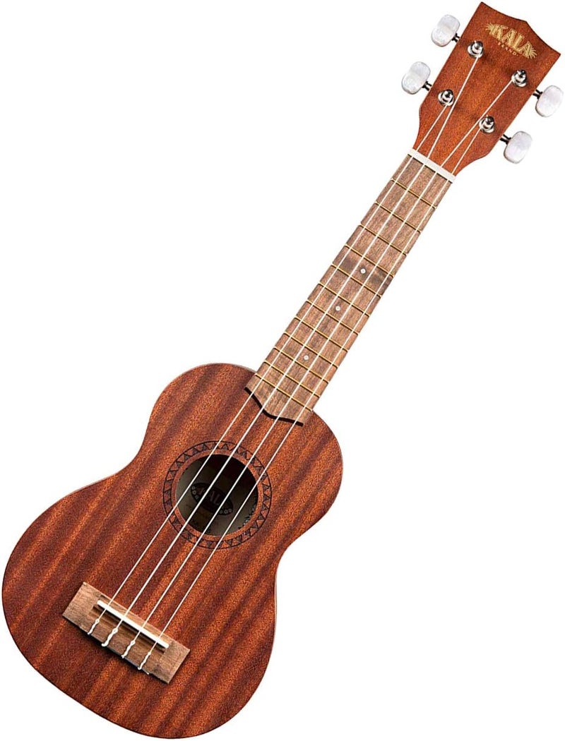 Kala KA-15S Mahogany Soprano Ukulele with Deluxe Gig Bag - Image 4