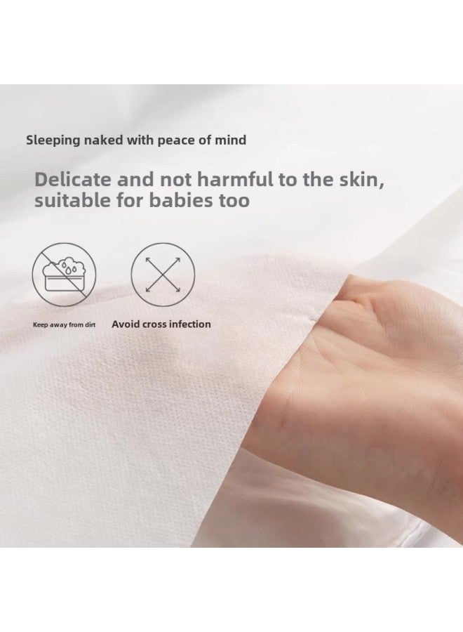 Travel Disposable Bed Sheets Four-piece Set Dirty-separated Sterilization Disposable Hotel Beauty Salon Bed Sheets Disposable Bedding-Color:Men's Underwear 3 Pairs Of Pure Cotton Individually Packed 2xl [65-75kg] - Image 4