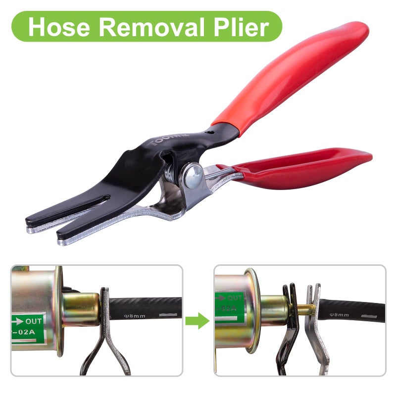 Toolwiz Automobile Hose Removal Pliers, Auto Fuel, and Vacuum Line Tube Hose Remover Pliers, Separator Tools Pipe Repairing Tool for Marine, Oil, Hosepipes Vehicle - Image 4