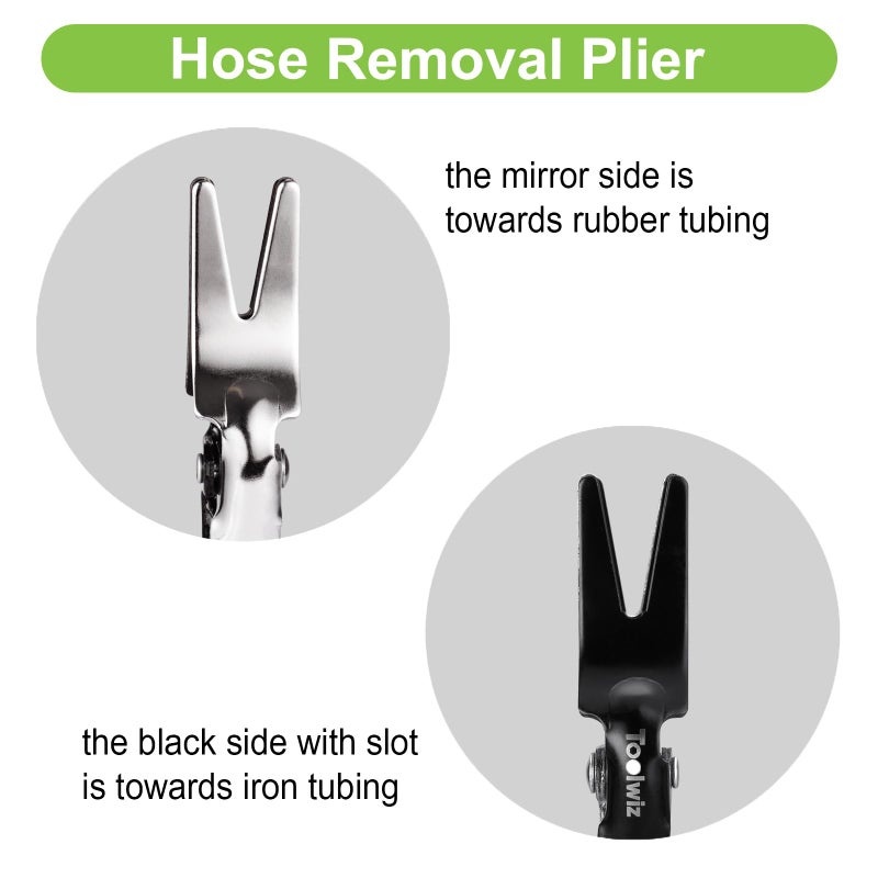 Toolwiz Automobile Hose Removal Pliers, Auto Fuel, and Vacuum Line Tube Hose Remover Pliers, Separator Tools Pipe Repairing Tool for Marine, Oil, Hosepipes Vehicle - Image 5