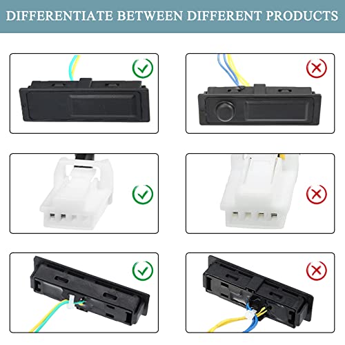 E-Vniko Rear Liftgate Release Switch Button Compatible with Nissan Pathfinder 2013 2014 2015 2016 2017 2018 2019 Replacement Tailgate Trunk Hatch Switch 25380-3JA0B - Image 4
