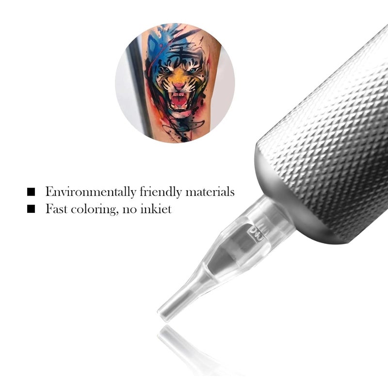 SHIELD PLUS TATTOO 18RT NOZZLE NEEDLE TIP (50 PCS) - Image 2