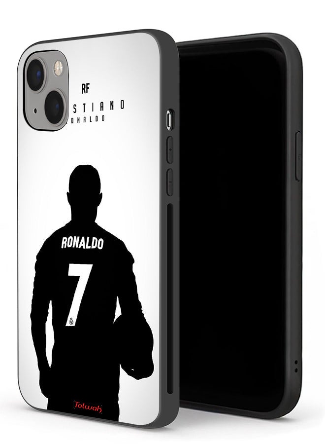 Tolwak Apple iPhone 13 Protective Case Cristiano Ronaldo Mask - Image 1