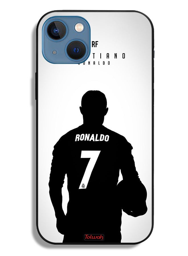 Tolwak Apple iPhone 13 Protective Case Cristiano Ronaldo Mask - Image 2