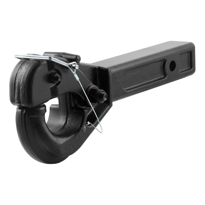 CURT 48004 Pintle Hook Hitch for 2Inch Receiver 20000 lbs Fits 212Inch Lunette Ring