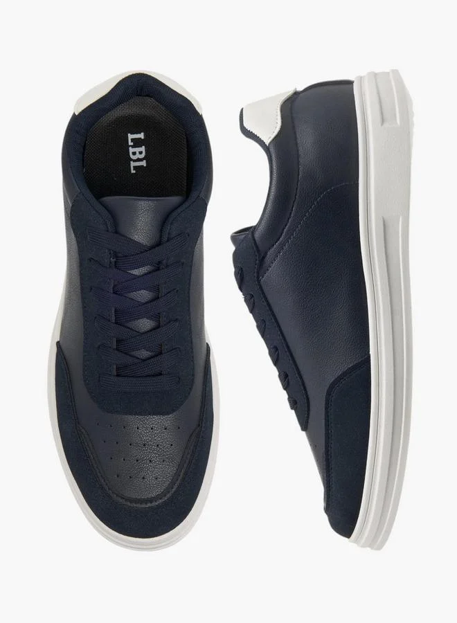 ال بي ال من شو اكسبرس سنيكرز رجالي برباط وتفاصيل متباينة