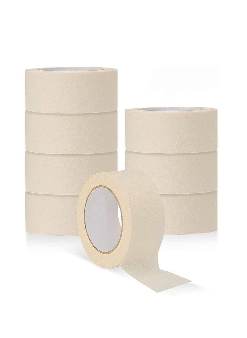 Libra Libra Heavy Duty Masking Tape (Ivory,2in x 30 Yard) Pack of 6  - Image 2
