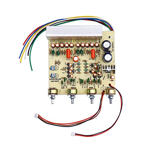 Electronicspices Electronic Spices 4440 IC Board Audio Amplifier board with Bass Treble Volume Potentiometer - Image 1