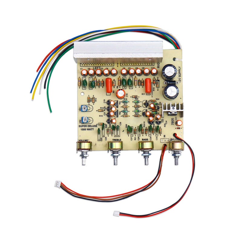 Electronicspices Electronic Spices 4440 IC Board Audio Amplifier board with Bass Treble Volume Potentiometer - Image 5